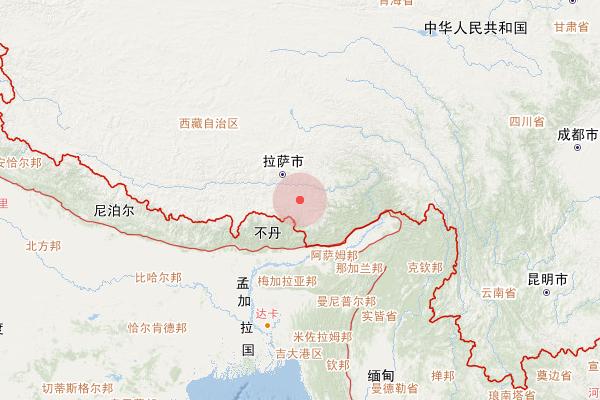震中图